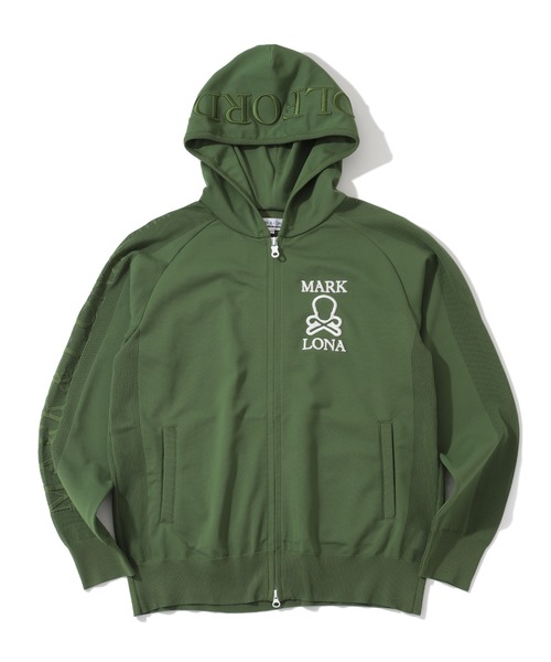 MARK&LONA（マークアンドロナ） パーカー Ever Mesh Knit Zip Hoodie