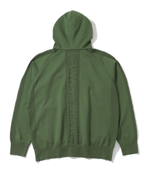 MARK&LONA（マークアンドロナ） パーカー Ever Mesh Knit Zip Hoodie