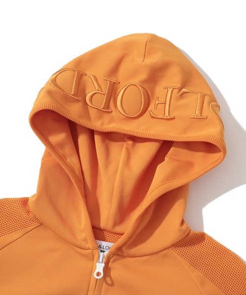 MARK&LONA（マークアンドロナ） パーカー Ever Mesh Knit Zip Hoodie
