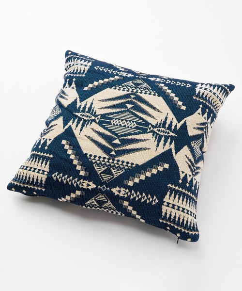 シモオチページ ペンドルトン リメイク クッションカバー カーキ 新品