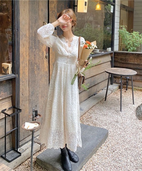 Passion（ROSSIGNOL） ワンピース レーシー/シックワンピース