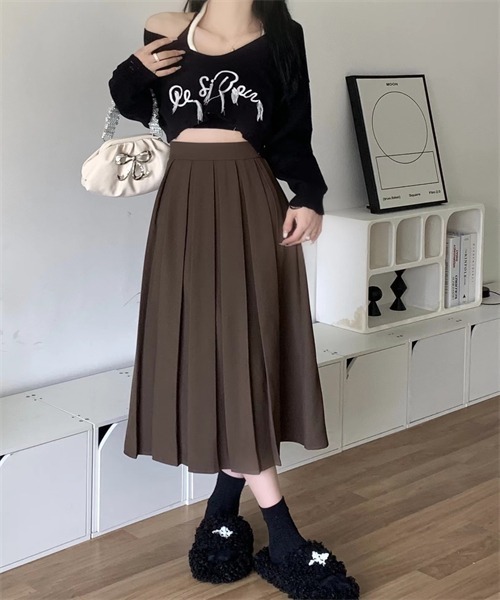 FREE STYLISTS スカート 幅広プリーツスカート : ZOZOTOWN Yahoo!店