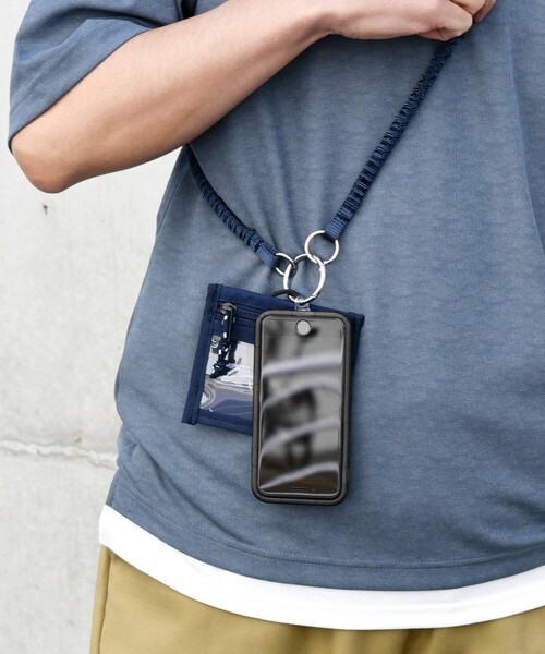 SHIPS any 「SHIPS any別注」BYON BYON: マルチ ID パス ケース スマホ