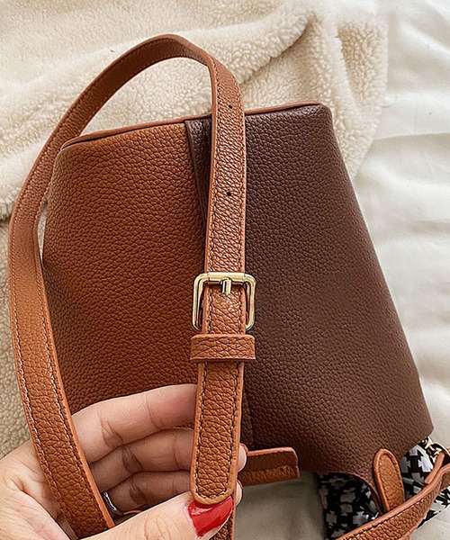 ショルダーバッグ バッグ 2wayバイカラーショルダーバッグ