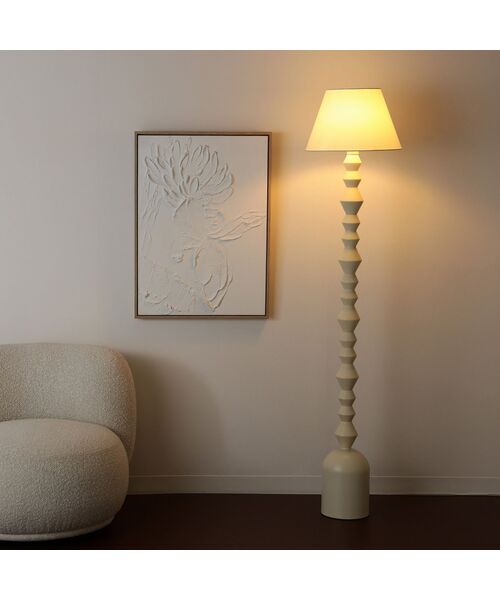 Francfranc（フランフラン） 照明 オブジェフロアランプ ホワイト