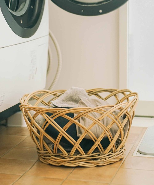 HIGHTIDE（ハイタイド） 収納 松野屋 ラタン脱衣かご ランドリー