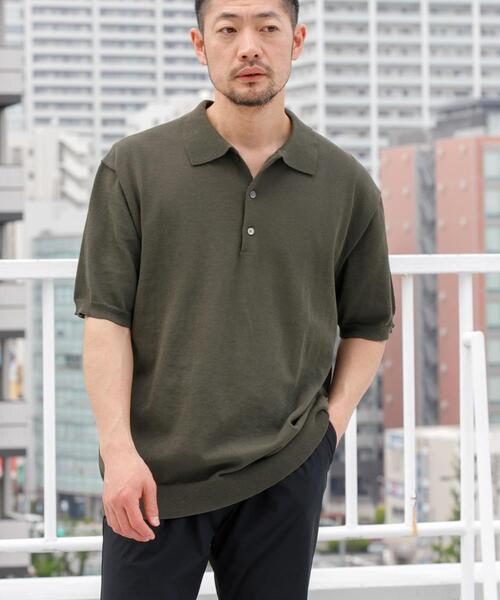 URBAN RESEARCH ROSSO MEN ポロシャツ 「UR TECH ひやサラクール