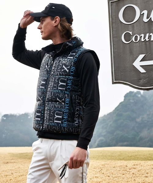 LUXE AKM PLUS ダウンベスト ベスト LUXEAKMPLUS×roar(リュクス