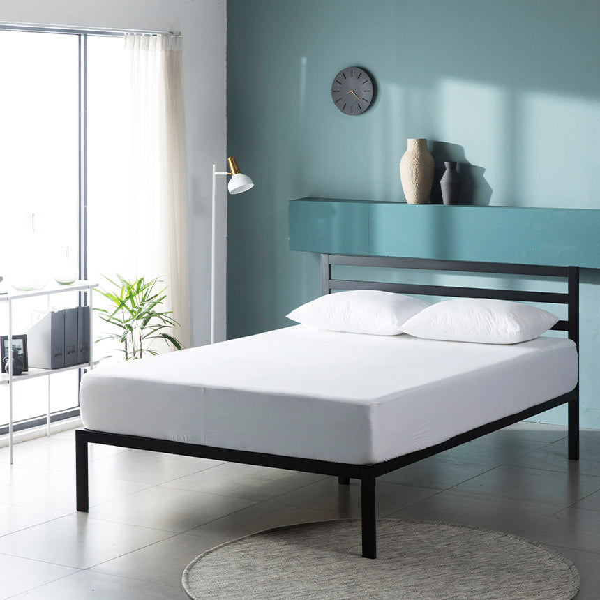 Mia パイプベッドフレーム ヘッドボード付 | 【公式】ZINUS（ジヌス