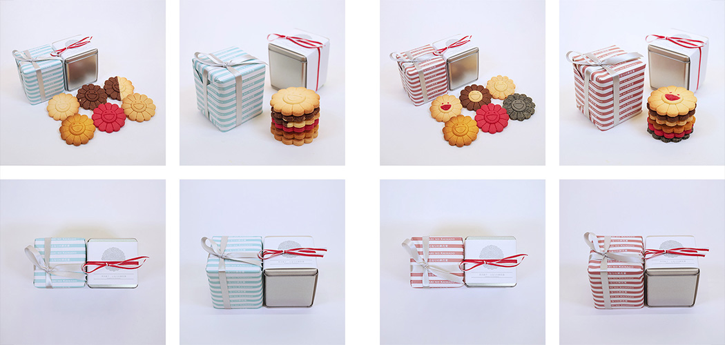 WEBショップにてとなりの開花堂 クッキー缶2種を販売いたします