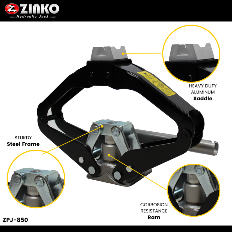 HYDRAULIC PANTA GRAPH JACK - 0.93 TON MODEL: ZPJ-850 – Zinko