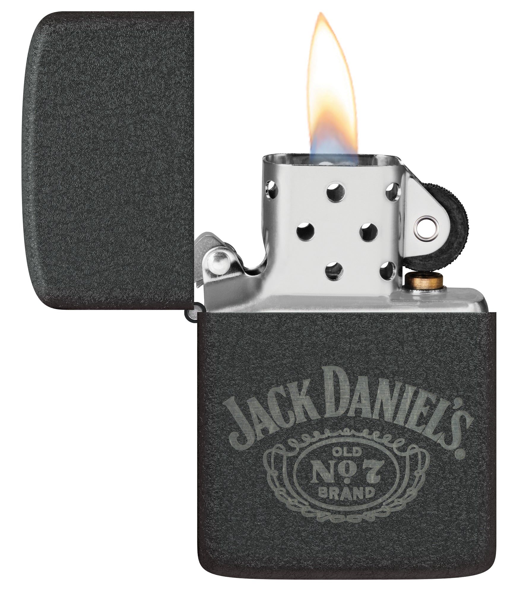 Zippo Jack Daniel's® No. 7 Design 1941 Replica Black Crackle