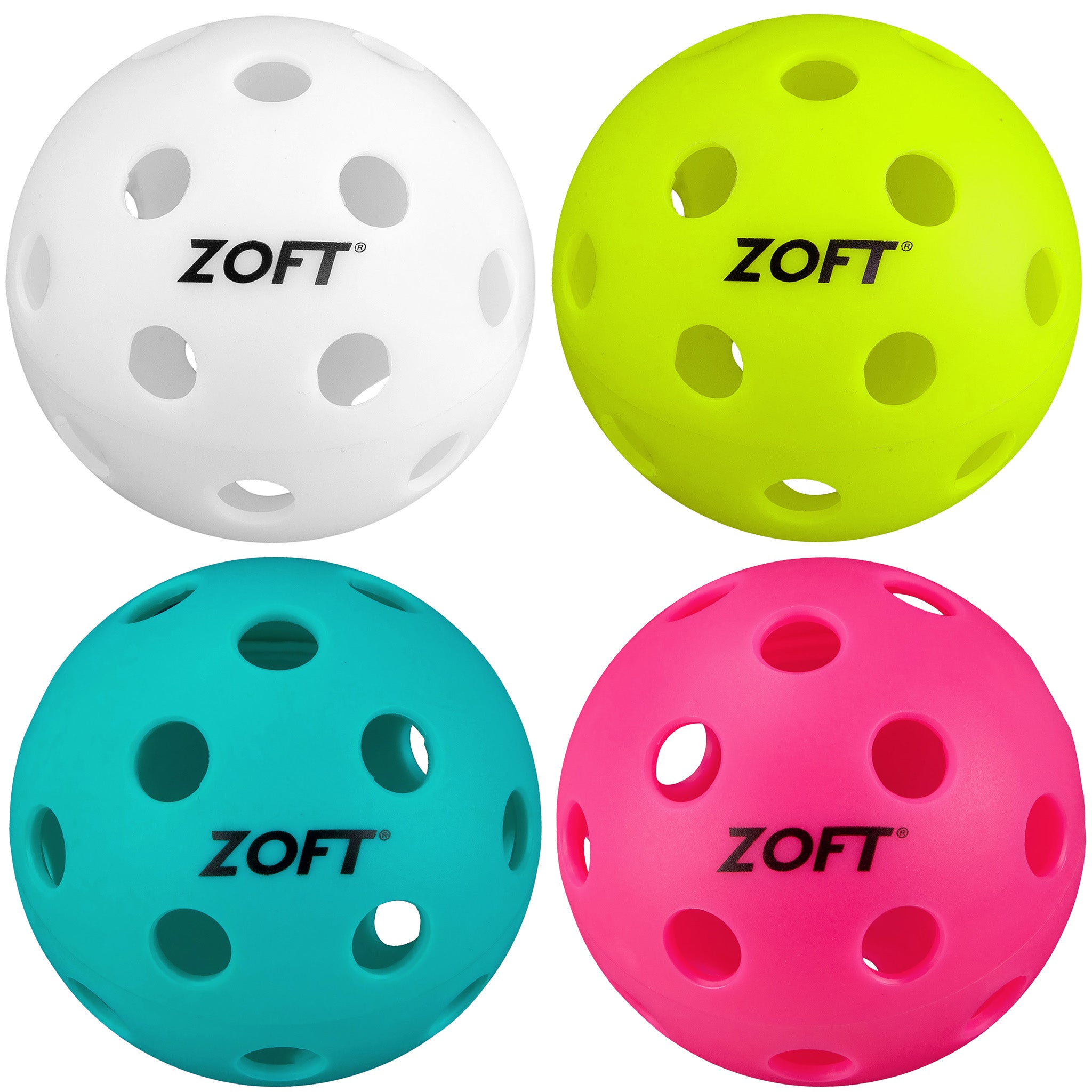 Zoft Indoor Pickleball Balls
