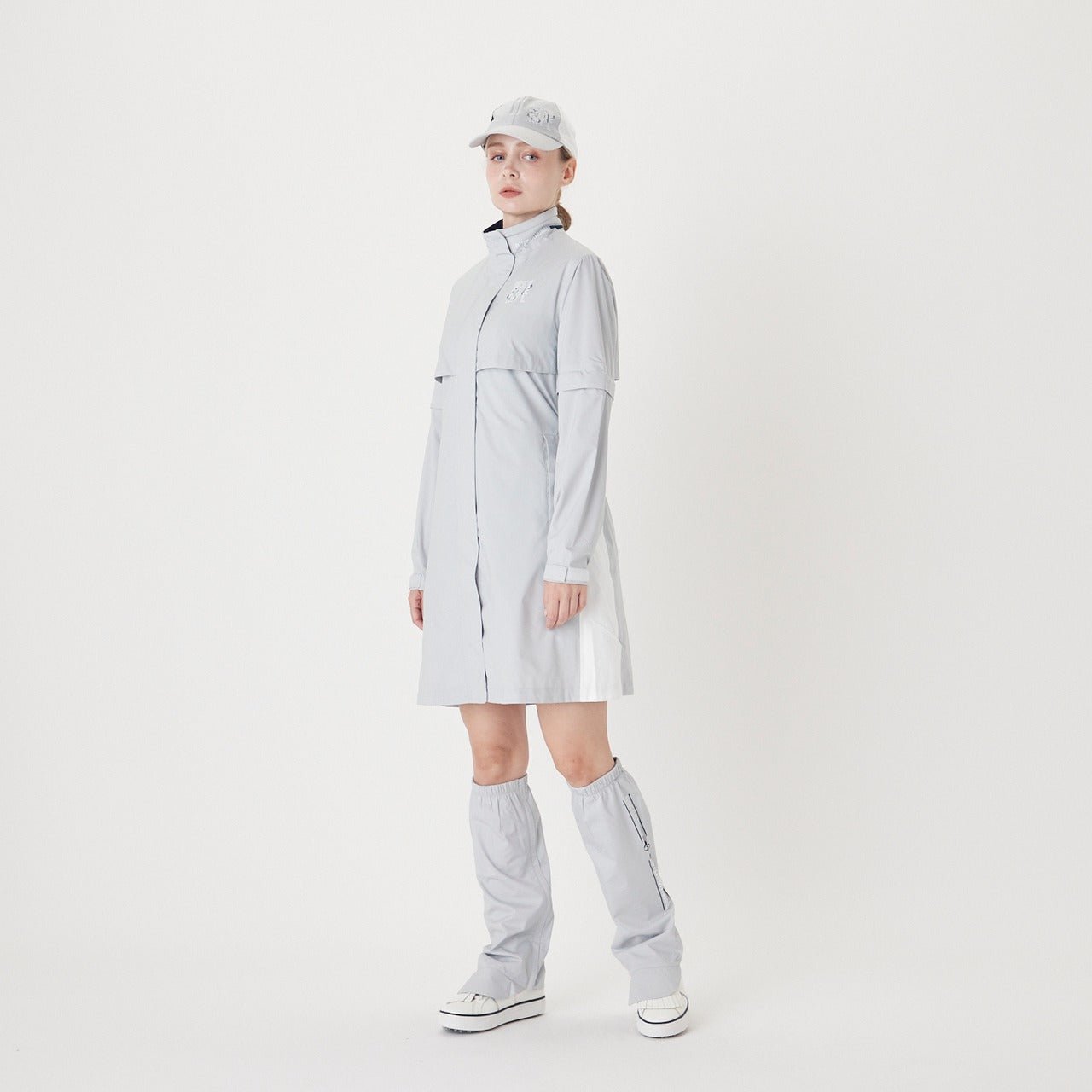 WOMEN レインウェア ライトグレー