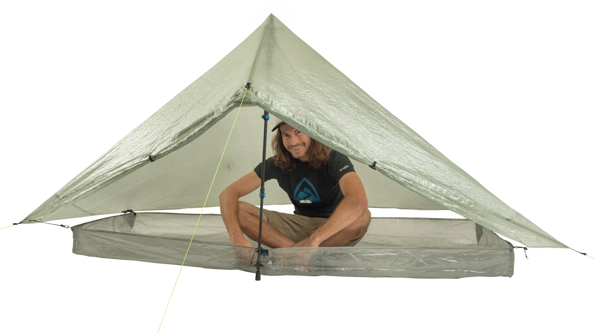 Hexamid Pocket Tarp w/ Doors - 1P UL Backpacking Shelter | Zpacks