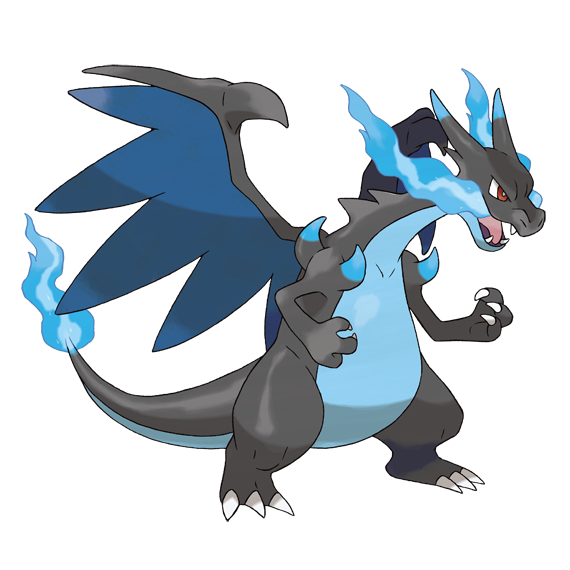 メガリザードンX｜ポケモンずかん