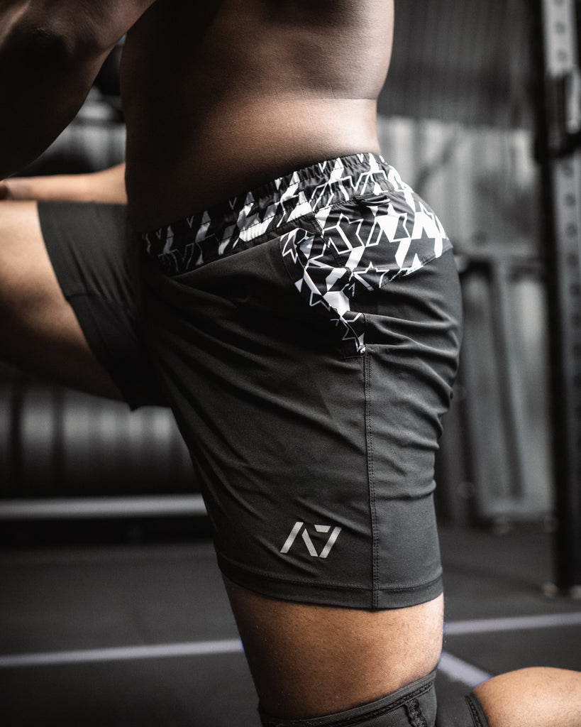 A7 Center-stretch スクワットショーツ Men's(Houndstooth) – A7 Japan
