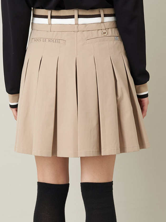 ソルソレイユ プリーツキュロットスカート KKLTV05119