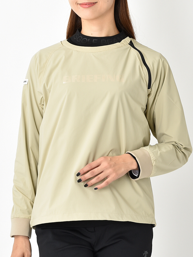 ブリーフィングゴルフ ウィンドプルオーバー BRG233W20（ベージュ