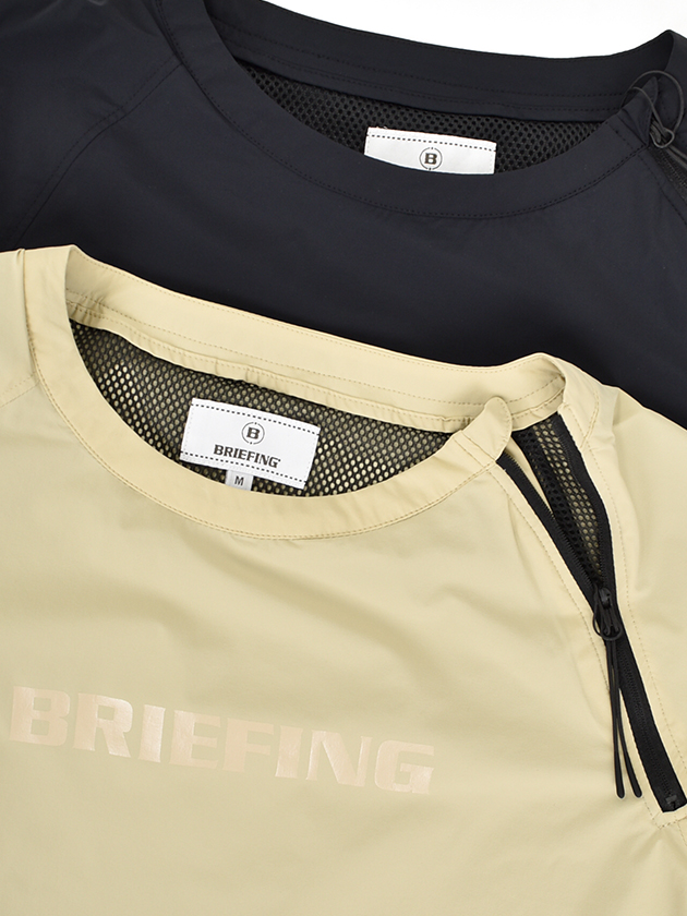 ブリーフィングゴルフ ウィンドプルオーバー BRG233W20（ベージュ