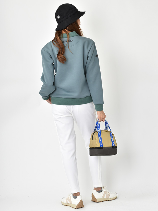 ビームスゴルフ ダンボールモックネックプルオーバー 83-13-0069-444