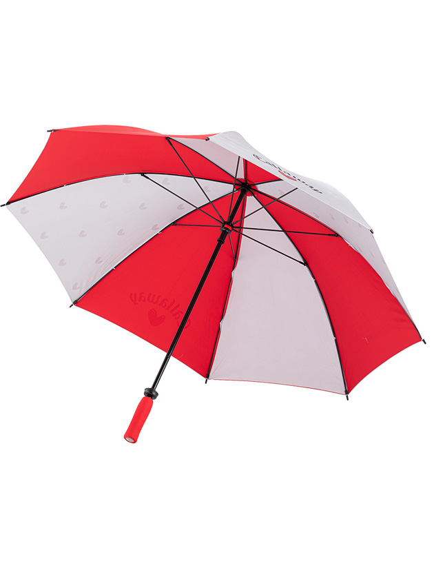 キャロウェイ 晴雨兼用傘 ラブキャロウェイアンブレラ 5924015（レッド