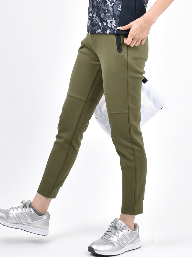 デルソルゴルフ ダンボールニットジョガーパンツ 7816（カーキ