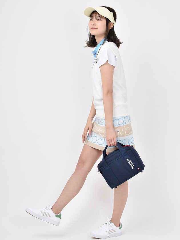 ニューバランスゴルフ スリーブレスオーバーサイズ半袖ポロ 012