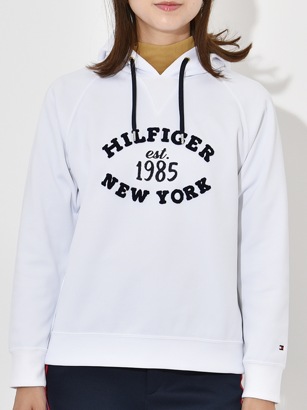 トミー ヒルフィガー ゴルフ アーチロゴスウェットフーディパーカー