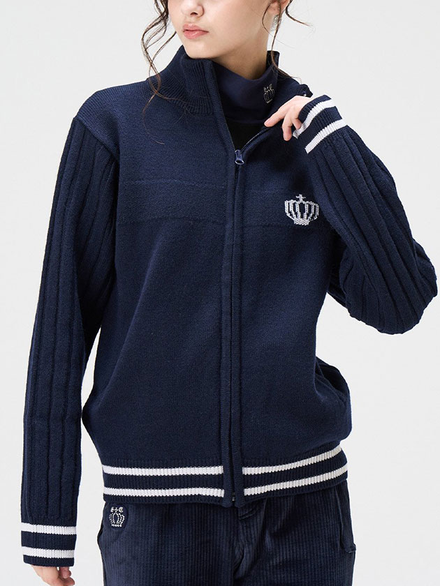 セントクリストファーゴルフ 王冠ブルゾン TL47500（ネイビー