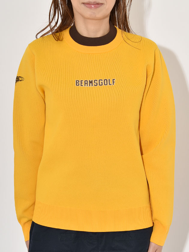 ビームスゴルフ レイヤー風ニットプルオーバー 83-15-0032-647