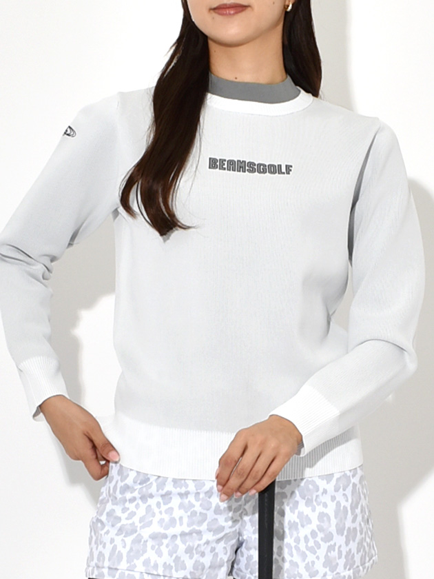 ビームスゴルフ レイヤー風ニットプルオーバー 83-15-0032-647