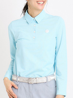 アダバット(adabat) 長袖ポロシャツ | レディースゴルフウェア通販