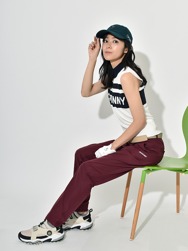 ジャックバニー ポリエステルノースリーブニット 263-5275738（グレー