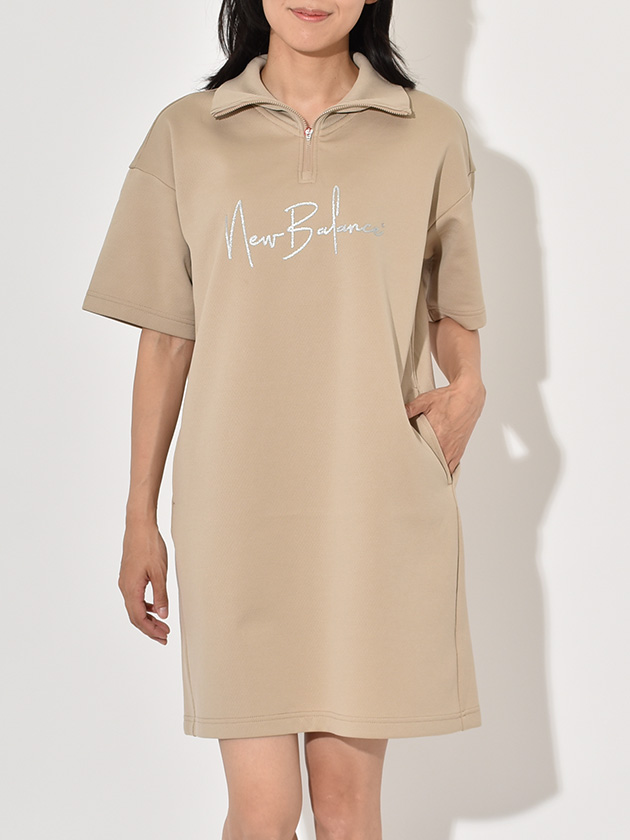 ニューバランスゴルフ ダンボールハーフジップワンピース 012-5224504