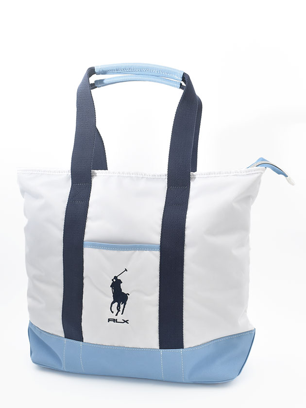 ラルフローレンゴルフ トートバッグ RLT110（ホワイト×ブルー