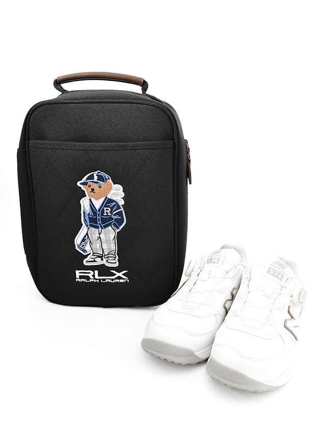 ラルフローレンゴルフ ベアーシューズバッグ RLS019（ネイビー