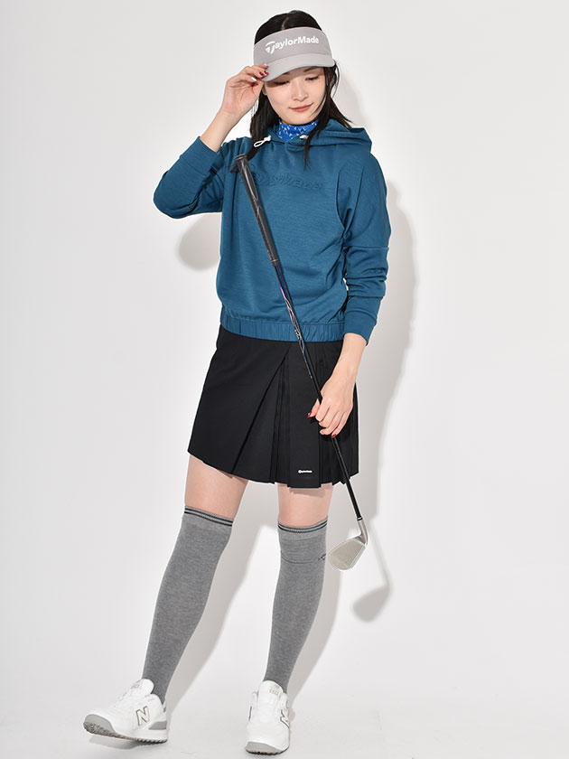 テーラーメイドゴルフ ハイウエストレイヤープリーツスカート TL526