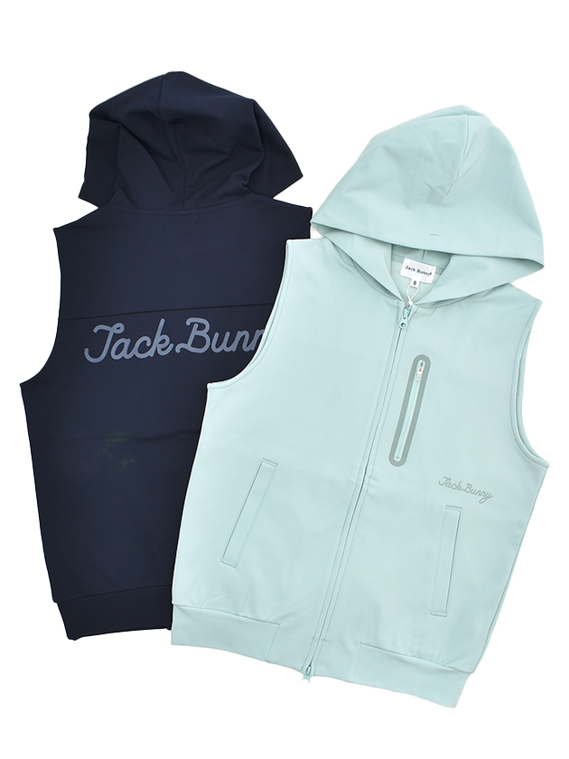 ジャックバニー 26年春夏新作 PEダンボールフーディジップベスト 263