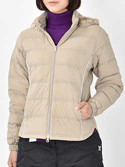 ニューバランスゴルフ 2WAYライトダウン 012-3220504（ベージュ