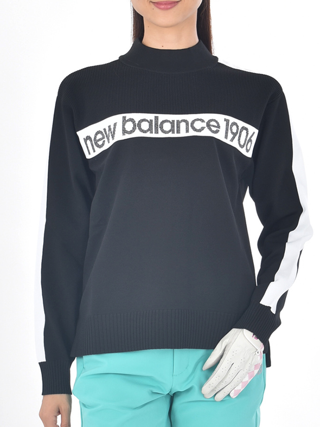 ニューバランスゴルフ モックネックニットプルオーバー 012-2270502