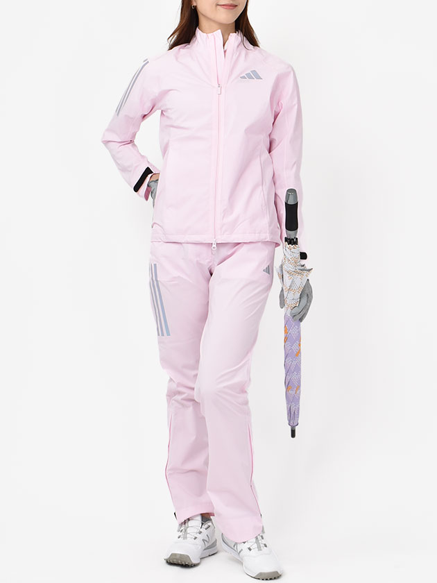 アディダスゴルフ RAIN. RDY レインスーツ BWB60（ピンク