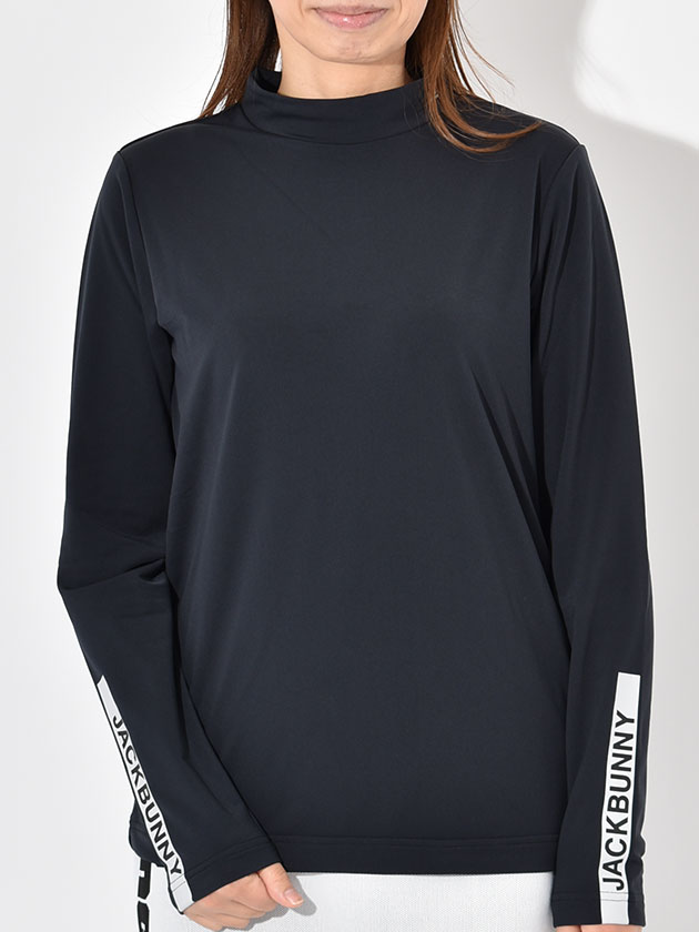 ジャックバニー 裏起毛ベア天竺長袖モックネックカットソー 263