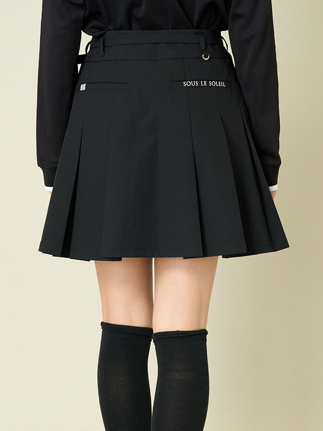 ソルソレイユ ベルト付プリーツキュロットスカート KKLTA05119