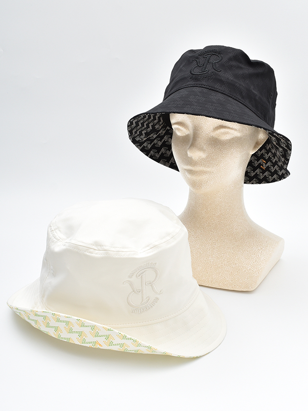 レザレクション RRエンボスバケットハット BE12HAT01（ブラック