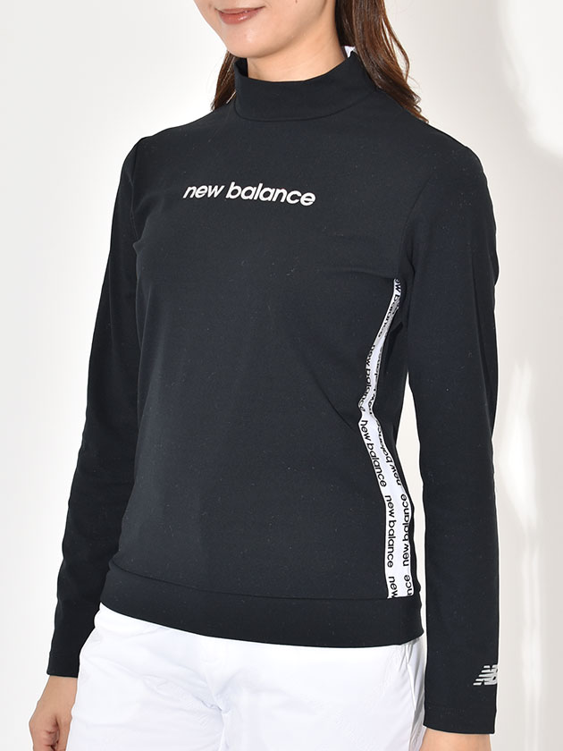 ニューバランスゴルフ スムース両面ピーチ長袖モックネック 012