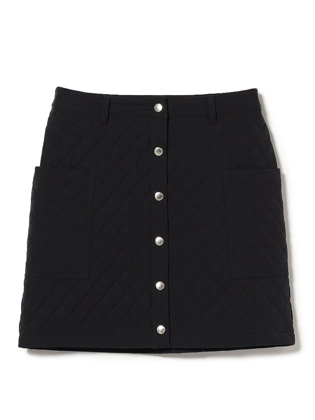 ビームスゴルフ キルティングスカート 83-27-0185-803（ホワイト