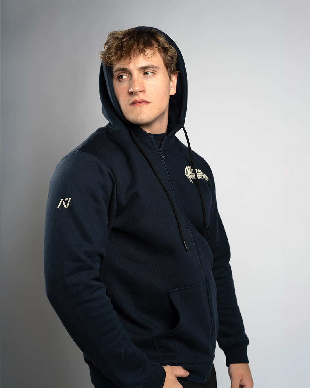 USAPL Powerlifting Unisex Zip Up Jacket – A7