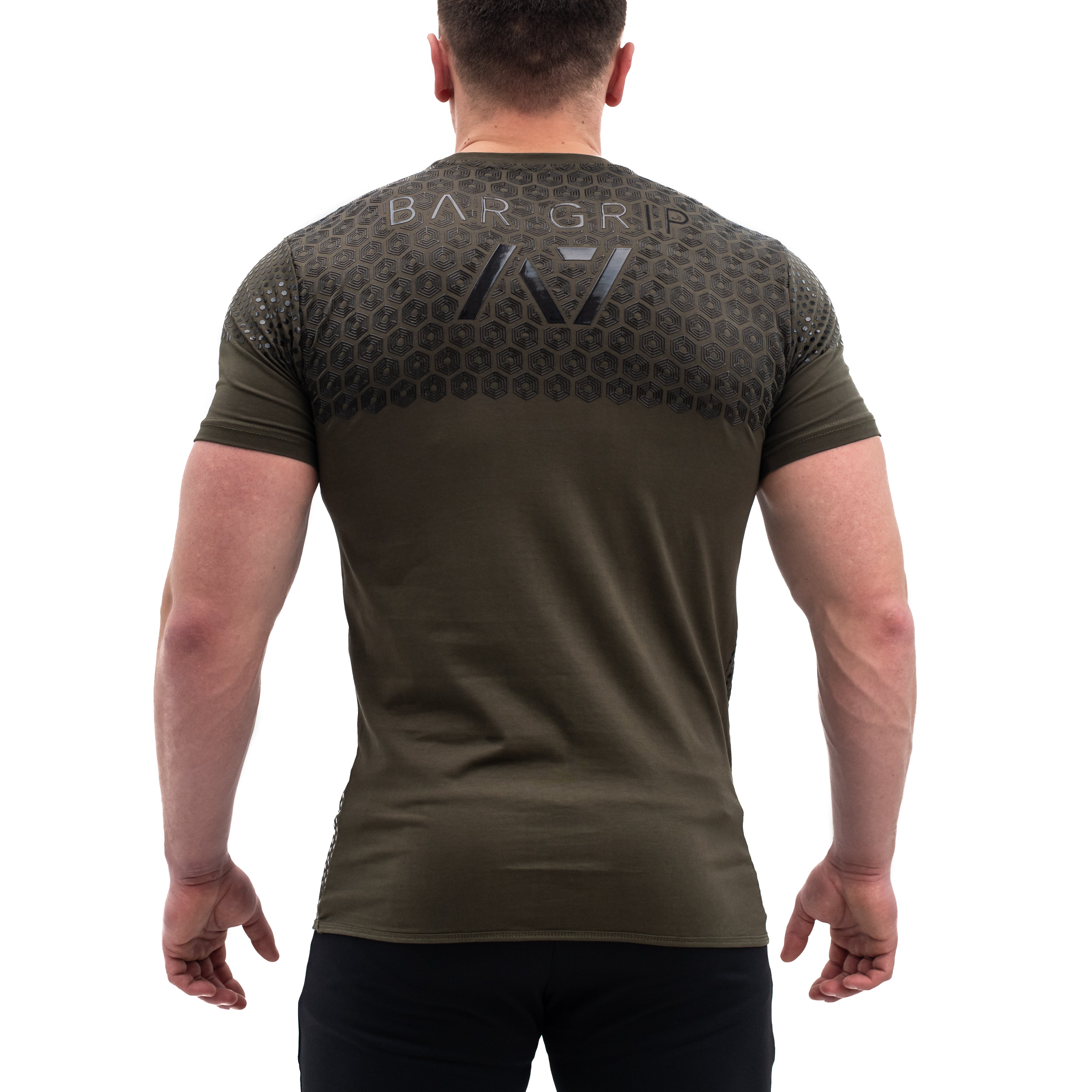 Strongman Hex Bar Grip Men's Shirt - A7