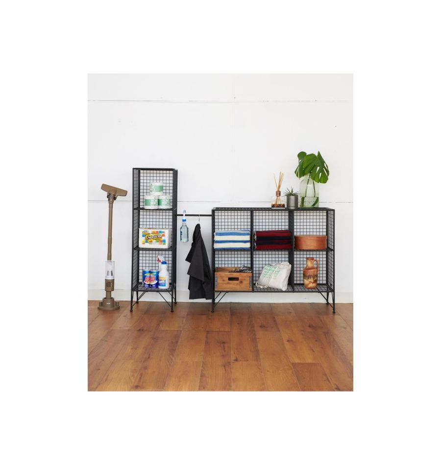 PAXTON MESH RACK 3 GRID | ACME Furniture
